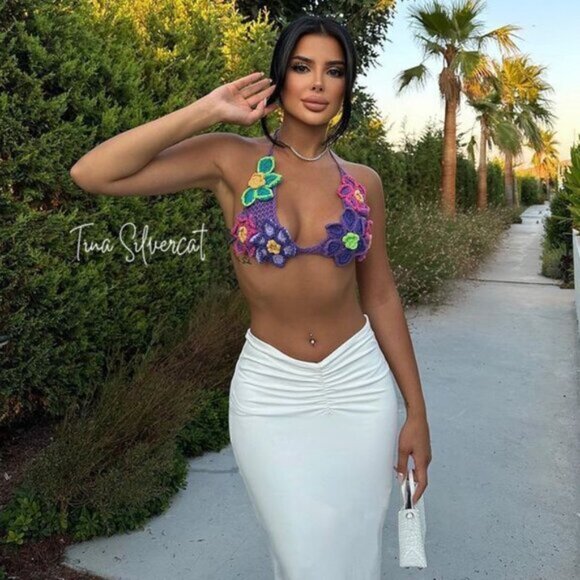 BLOGGER'S FAVE! Zara Crochet Top NWT - Picture 6 of 16